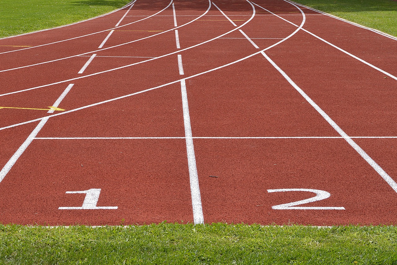 Tartan track, athletics, track and field — Sportsurge Guide to Online Sports Entertainment