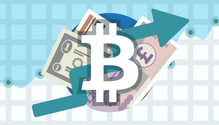 Bitcoin price increase